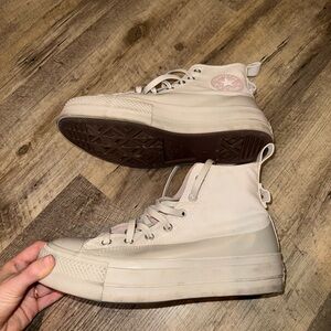 Converse Women's High-Top Sneakers - Beige